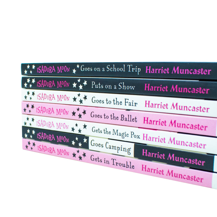 Harriet Muncaster Isadora Moon Series 7 Books Collection Set (Isadora Moon Goes on a School Trip) - The Book Bundle