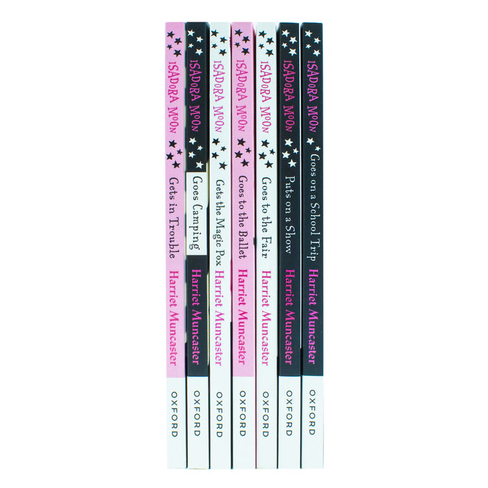 Harriet Muncaster Isadora Moon Series 7 Books Collection Set (Isadora Moon Goes on a School Trip) - The Book Bundle