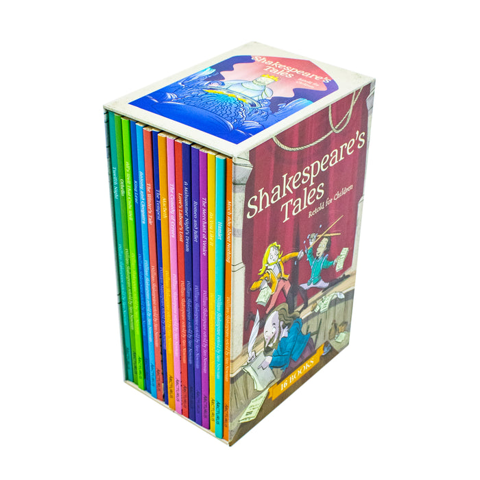 Shakespeare's Tales Retold for Children Collection 16 Books Box Set by William Shakespeare & Retold By Sam Newman - The Book Bundle
