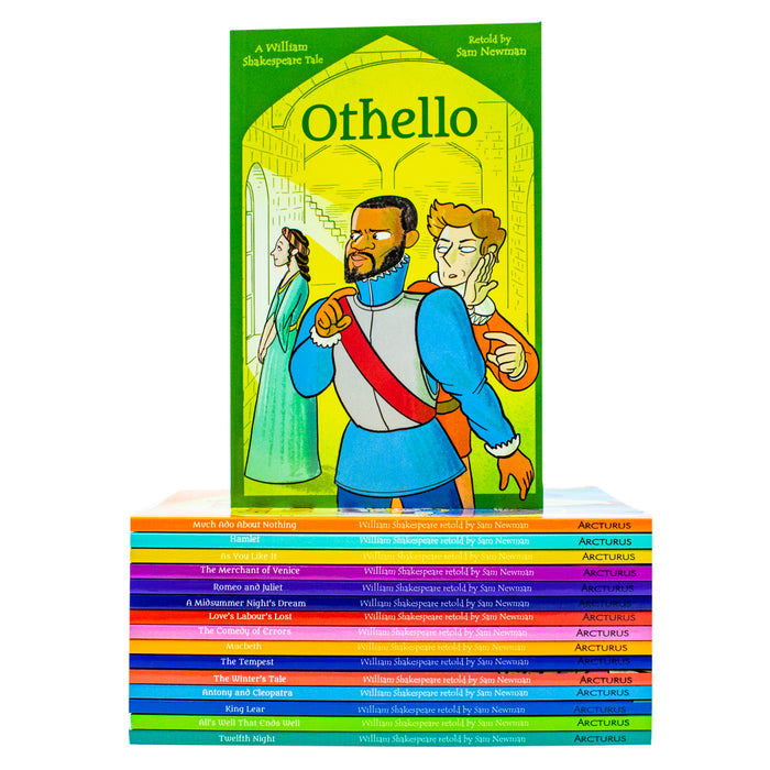 Shakespeare's Tales Retold for Children Collection 16 Books Box Set by William Shakespeare & Retold By Sam Newman - The Book Bundle