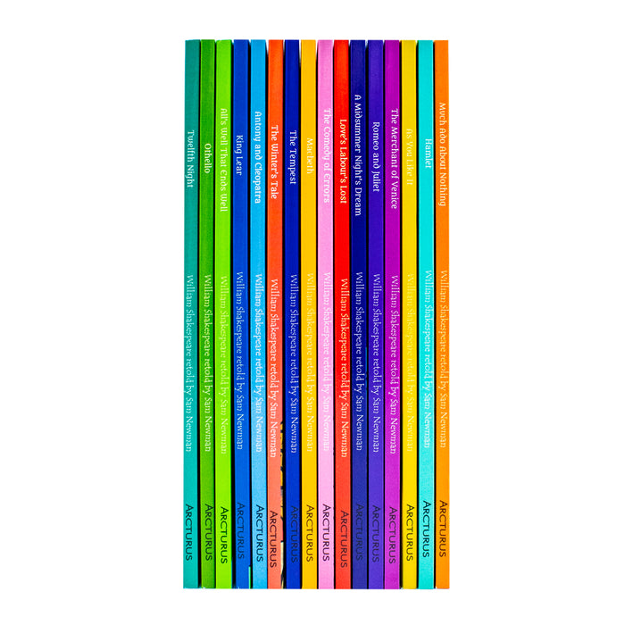 Shakespeare's Tales Retold for Children Collection 16 Books Box Set by William Shakespeare & Retold By Sam Newman - The Book Bundle