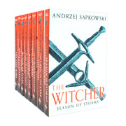 The Witcher Boxed Set 2024: The Last Wish, Sword of Destiny, Blood of Elves, Time of Contempt, Baptism of Fire, The Tower of The Swallow, The Lady of the Lake, Season of Storms - The Book Bundle