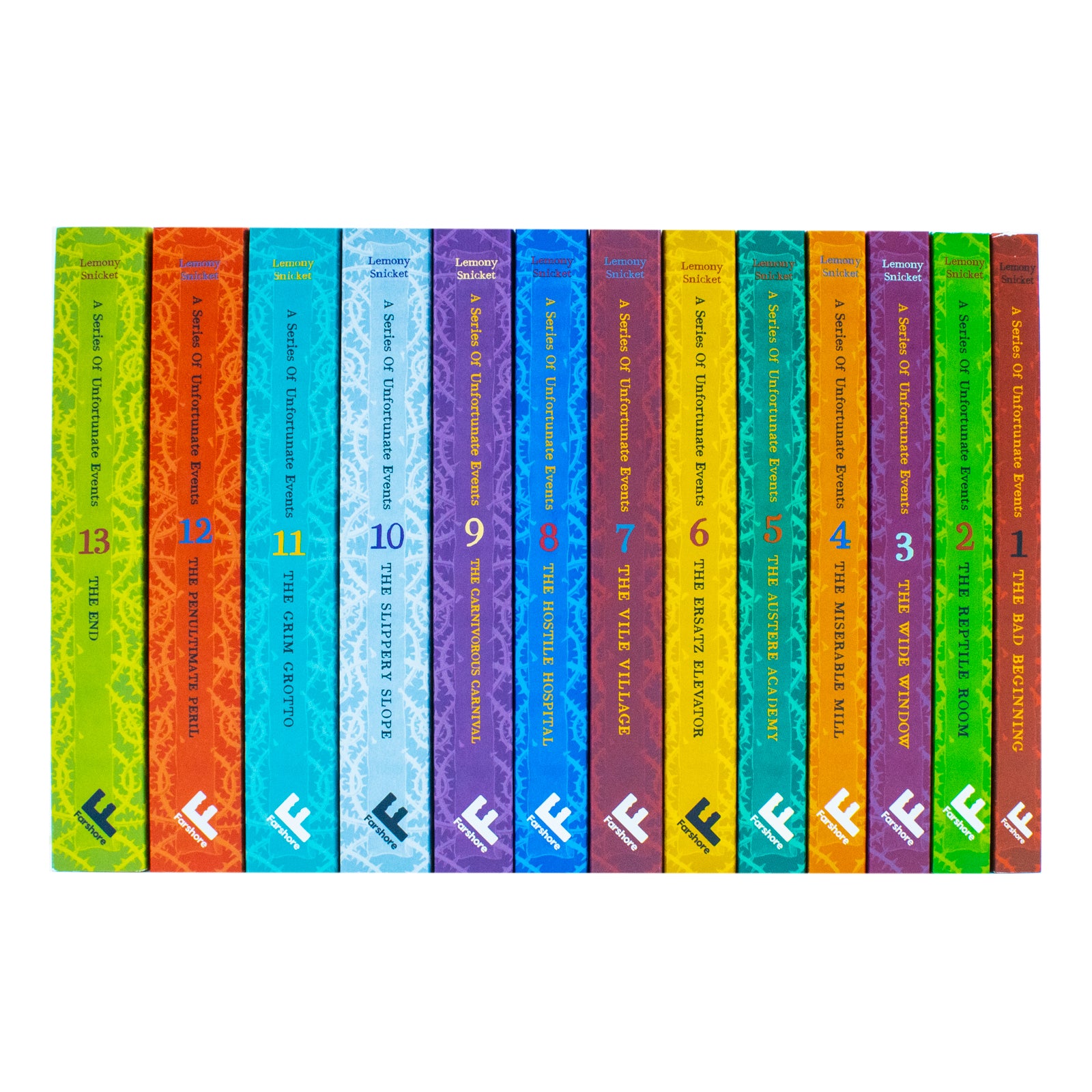 A Series Of Unfortunate Events 13 Book Set Lemony Snicket — The