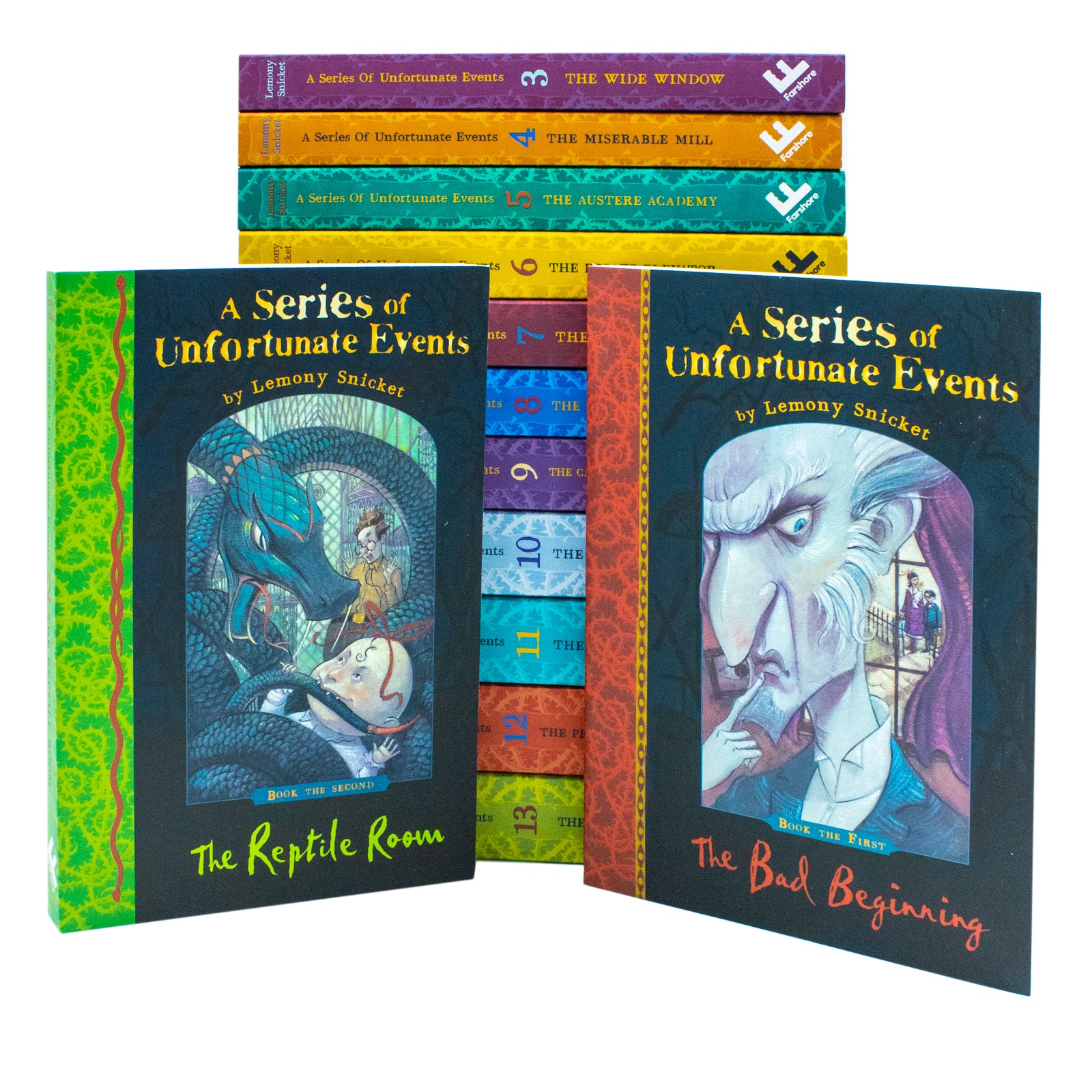 A Series of Unfortunate Events 全13巻セット洋書 A Series of Unfortunate Events 13 Books Set – American Bookworm