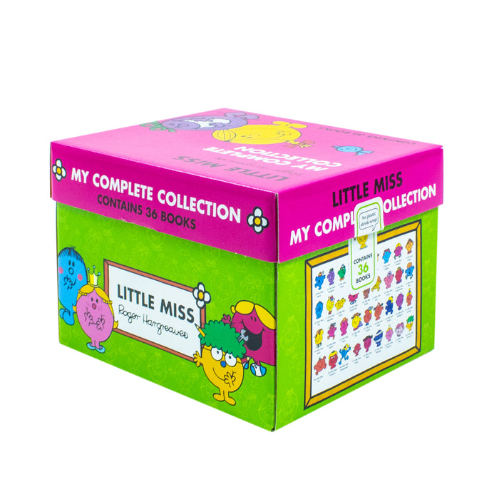 My Complete Little Miss 36 Books Collection Roger Hargreaves Box Set - The Book Bundle