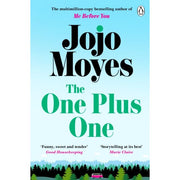 Set of three Jojo Moyes paperback novels including "Me Before You," "After You," and "The One Plus One" from Penguin Books.