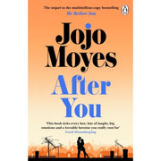 Three paperback fiction books by Jojo Moyes, including "Me Before You," "After You," and "The One Plus One" from Penguin Books.