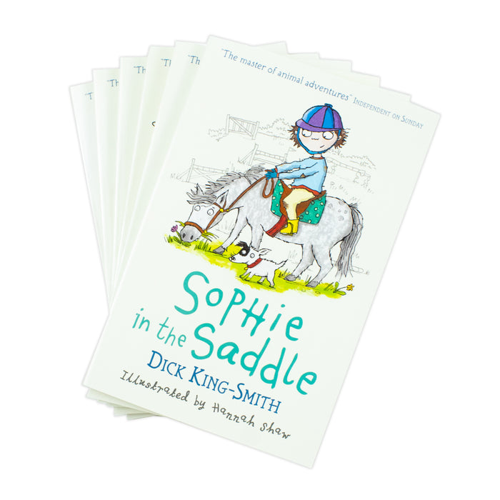 The Sophie Stories Books 1 - 6 Collection Set by Dick King-Smith (Sophie's Lucky, Sophie in the Saddle, Sophie is Seven) - The Book Bundle