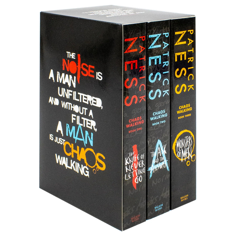 Chaos Walking 3 Books Complete Collection Box Set By Patrick Ness - Fiction - Paperback