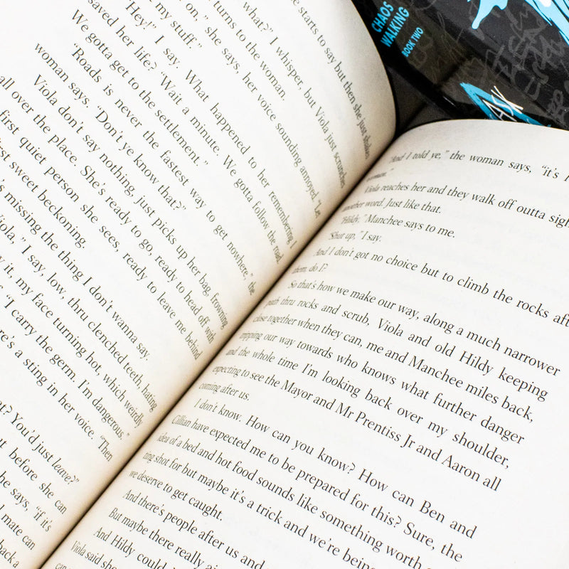 Chaos Walking 3 Books Complete Collection Box Set By Patrick Ness - Fiction - Paperback