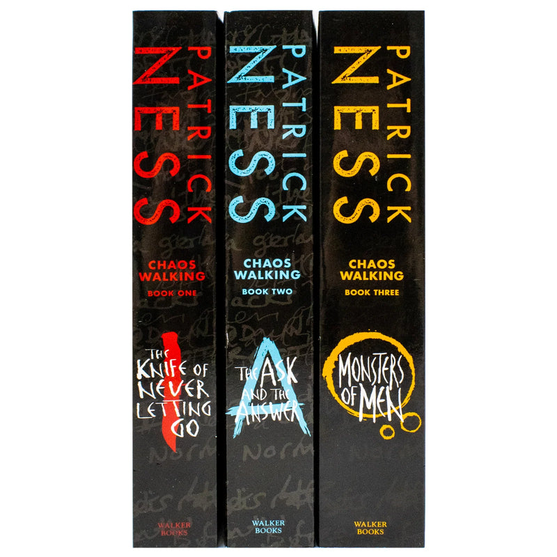 Chaos Walking 3 Books Complete Collection Box Set By Patrick Ness - Fiction - Paperback