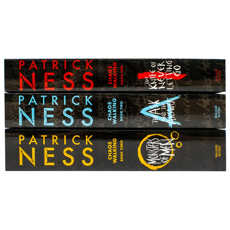 Chaos Walking 3 Books Complete Collection Box Set By Patrick Ness - Fiction - Paperback
