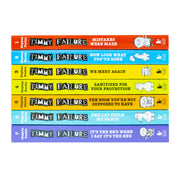 Seven-book collection of Timmy Failure series by Stephan Pastis, featuring colorful book covers from Walker Books.