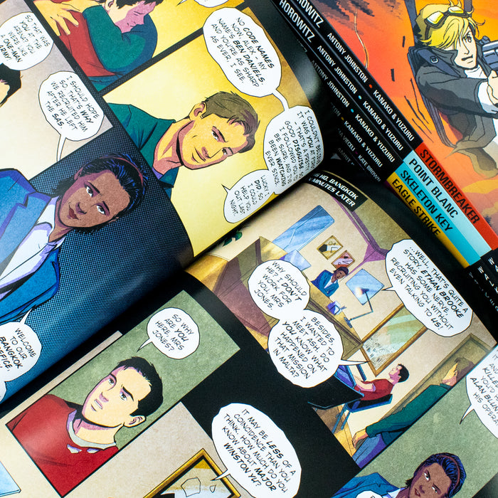 Alex Rider Graphic Novel Adventures 7 Books Collection Box Set by Anthony Horowitz Scorpia,  Eagle Strike - The Book Bundle