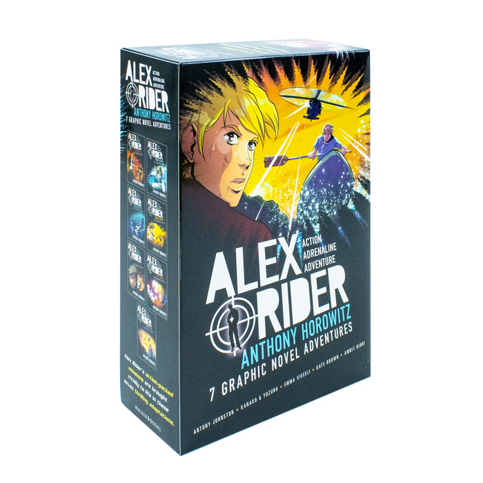 Alex Rider Graphic Novel Adventures 7 Books Collection Box Set by Anthony Horowitz Scorpia,  Eagle Strike - The Book Bundle