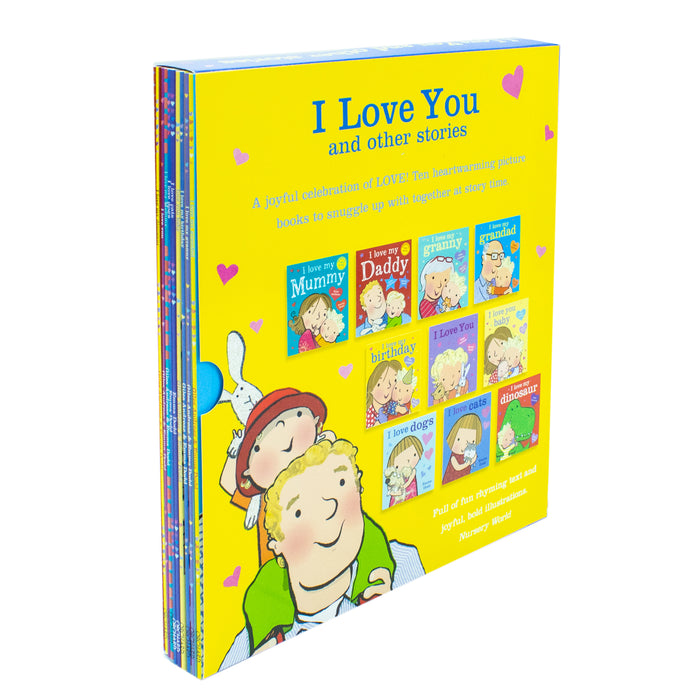 I love You And Other Stories 10 Books Collection Set By Giles Andreae & Emma Dodd - The Book Bundle