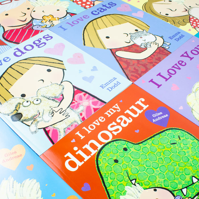 I love You And Other Stories 10 Books Collection Set By Giles Andreae & Emma Dodd - The Book Bundle