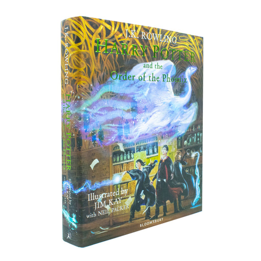 Harry Potter and the Order of the Phoenix: J.K. Rowling & Jim Kay - Illustrated Edition (Harry Potter, 5) Hardcover - The Book Bundle