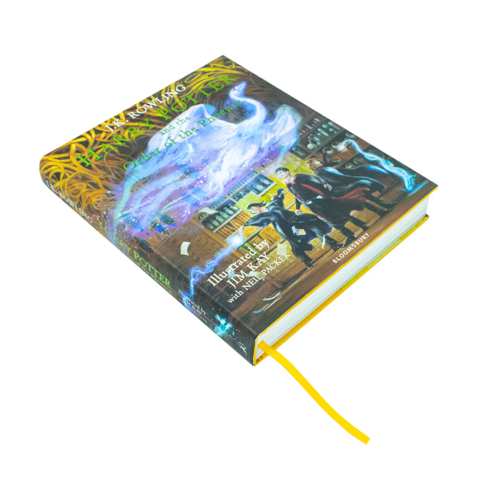 Harry Potter and the Order of the Phoenix: J.K. Rowling & Jim Kay - Illustrated Edition (Harry Potter, 5) Hardcover - The Book Bundle