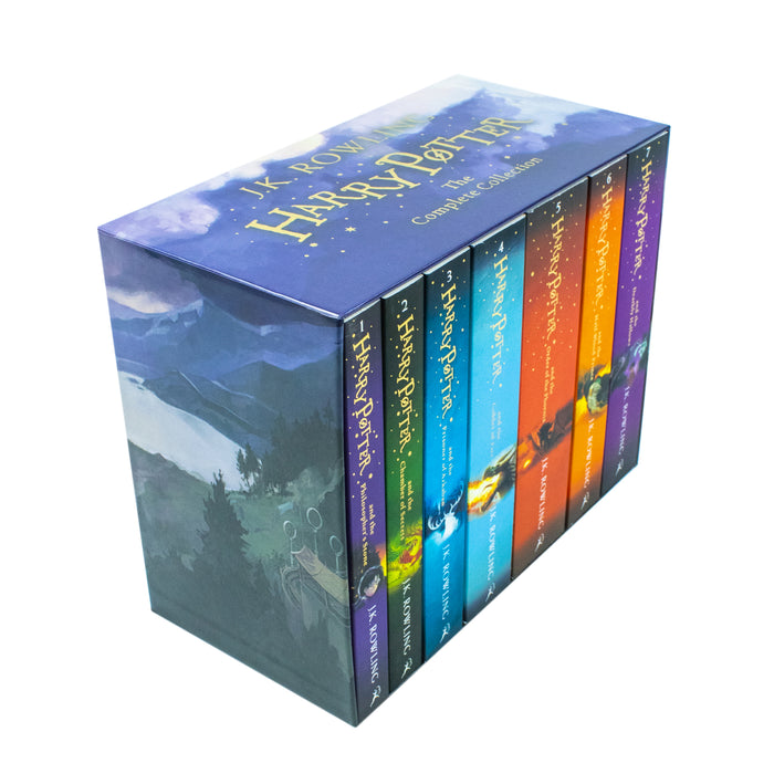 J.K. Rowling Harry Potter Series Collection 7 Books Box Set - The Book Bundle