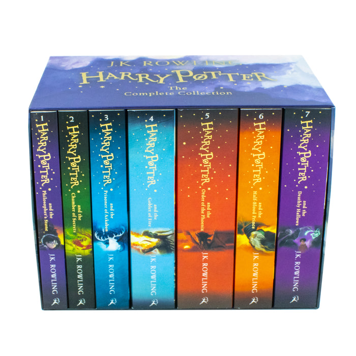 J.K. Rowling Harry Potter Series Collection 7 Books Box Set - The Book Bundle