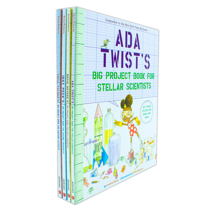 Questioneers Chapter Book Collection 4 Books Set by Andrea Beaty, David Roberts - The Book Bundle