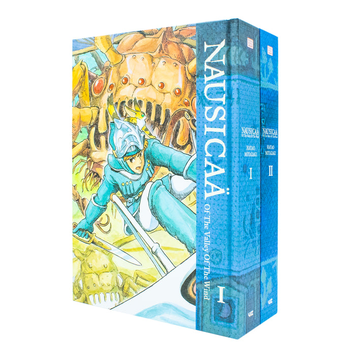 Nausicaä of the Valley of the Wind Box Set by Hayao Miyazaki Hardcover - The Book Bundle