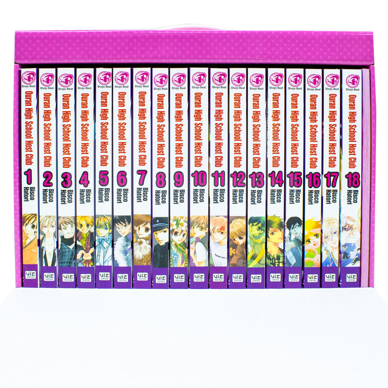 OURAN HIGH SCHOOL HOST CLUB GN BOX SET: Volumes 1-18 with Premium - The Book Bundle