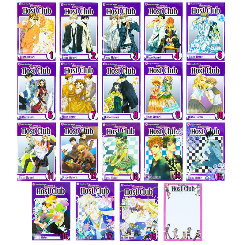 OURAN HIGH SCHOOL HOST CLUB GN BOX SET: Volumes 1-18 with Premium - The Book Bundle