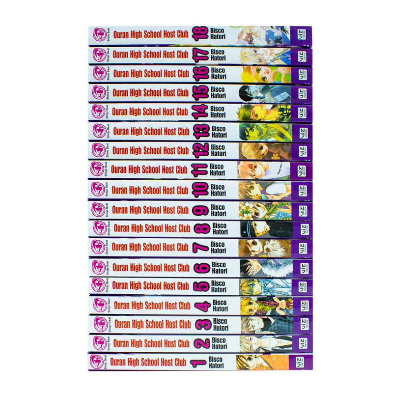 OURAN HIGH SCHOOL HOST CLUB GN BOX SET: Volumes 1-18 with Premium - The Book Bundle