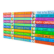 The Famous Five Adventures Short Story Collection 10 Books Set By Enid Blyton - The Book Bundle