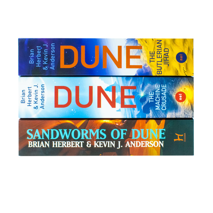Legends of Dune Series 3 Books Collection Set (The Butlerian Jihad, The Machine Crusade and The Battle Of Corrin) - The Book Bundle