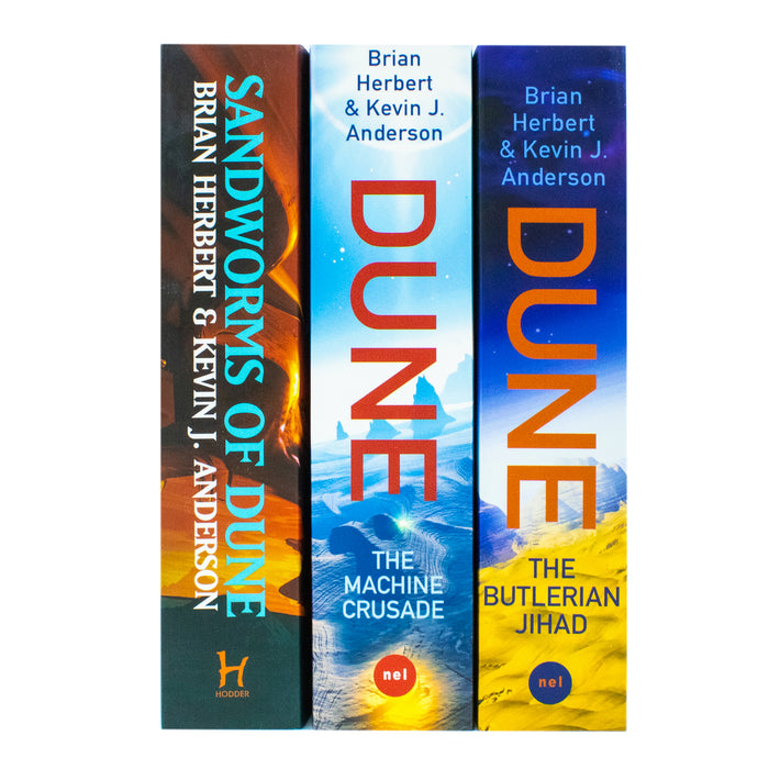 Legends of Dune Series 3 Books Collection Set (The Butlerian Jihad, The Machine Crusade and The Battle Of Corrin) - The Book Bundle