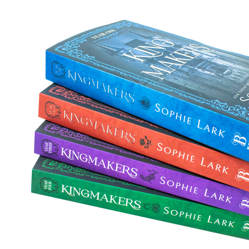 Kingmakers Series 4 Books Collection Set By Sophie Lark (Kingmakers Year One, Kingmakers Year Two, Kingmakers Year Three and Kingmakers Year Four) - The Book Bundle