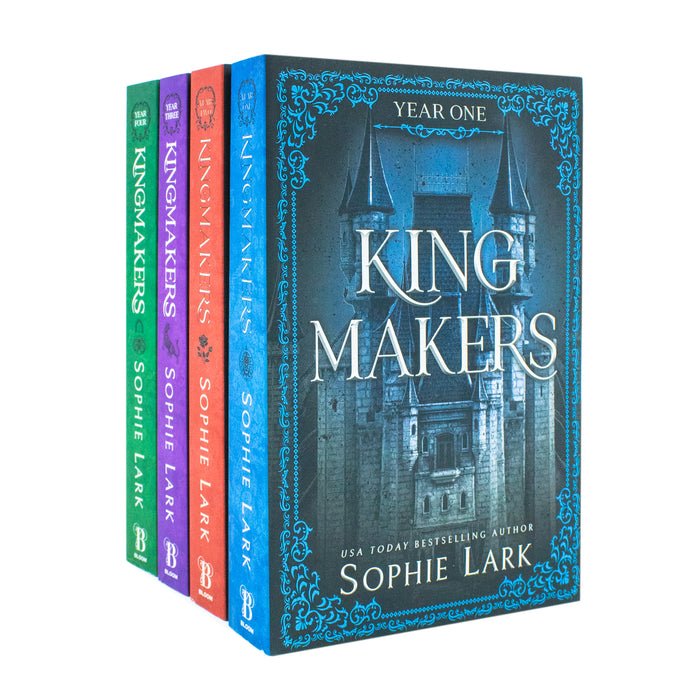 Kingmakers Series 4 Books Collection Set By Sophie Lark (Kingmakers Year One, Kingmakers Year Two, Kingmakers Year Three and Kingmakers Year Four) - The Book Bundle
