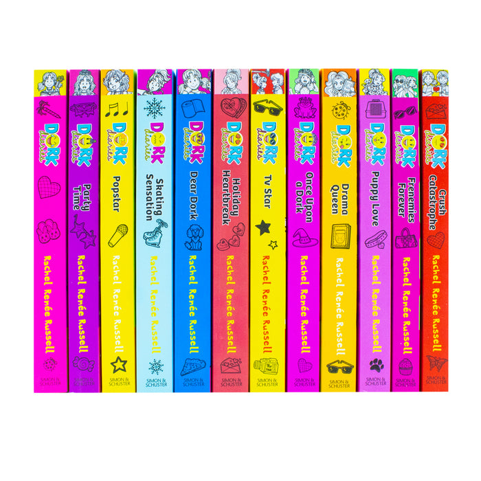 Dork Diaries Books 1 - 12 Collection Set by Rachel Renee Russell - The Book Bundle