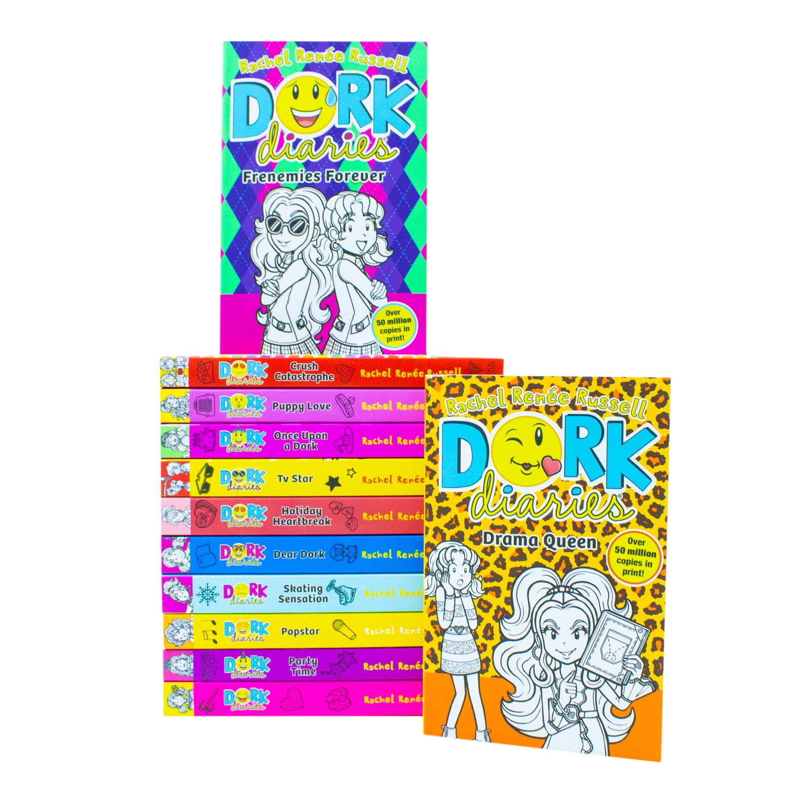 Dork Diaries Books 1 - 12 Collection Set by Rachel Renee Russell