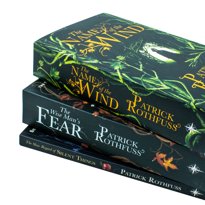 The Kingkiller Chronicle Series 3 Books Collection Set by Patrick Rothfuss - The Book Bundle