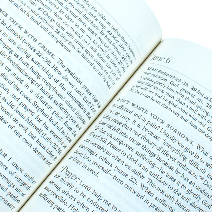 My Rock My Refuge: A Year of Daily Devotions in the Psalms by Timothy Keller - The Book Bundle