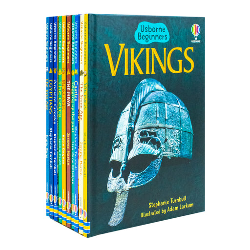 Usborne Beginners History 10 Books Collection Box Set Stone Age, Iron Age, Egypt - The Book Bundle