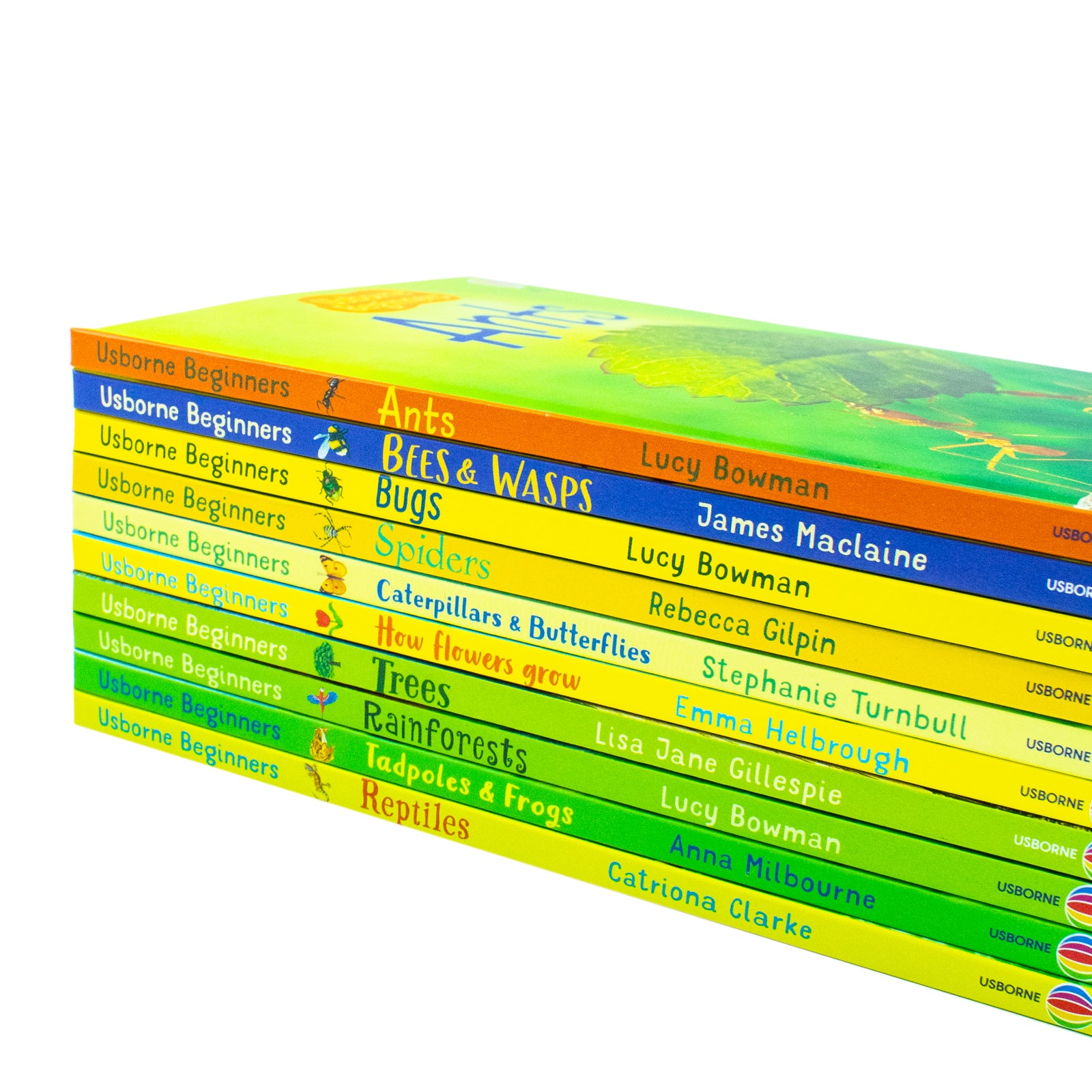 Usborne Beginners 10 Book Set Nature Non Fiction Hardcover — The