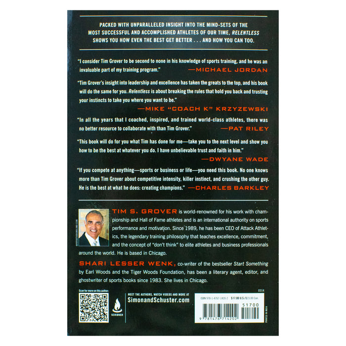 Relentless: From Good to Great to Unstoppable (Tim Grover Winning Series) - The Book Bundle