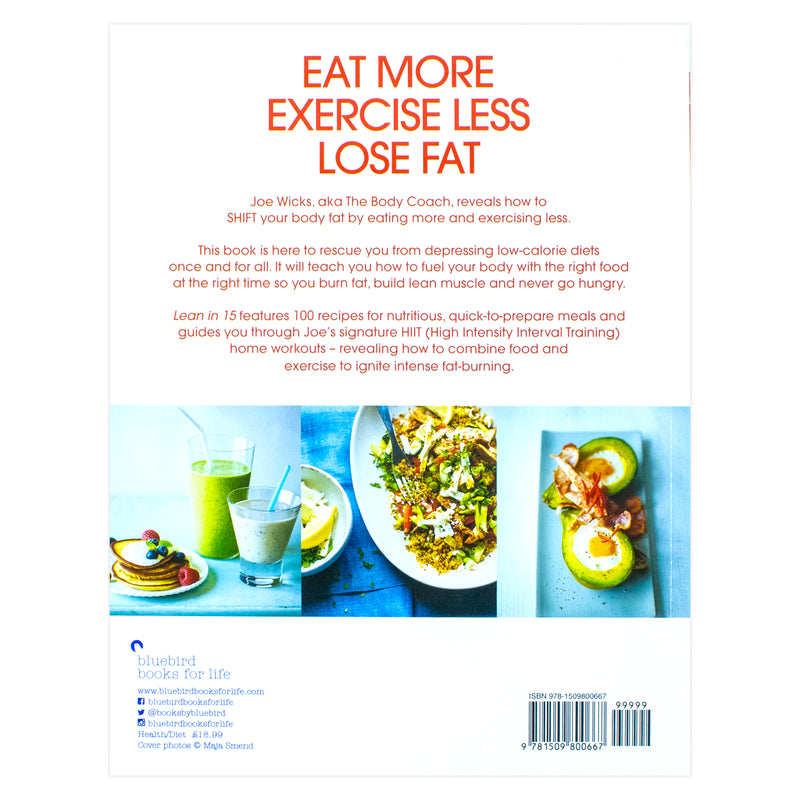 Lean in 15 - The Shift Plan: 15 Minute Meals and Workouts to Keep You Lean and Healthy Paperback - The Book Bundle