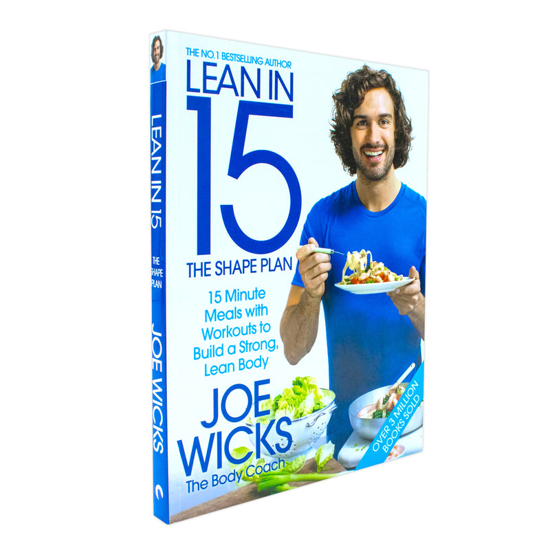 Lean in 15 - The Shape Plan 15 Minute Meals With Workouts By Joe Wicks Paperback NEW - The Book Bundle