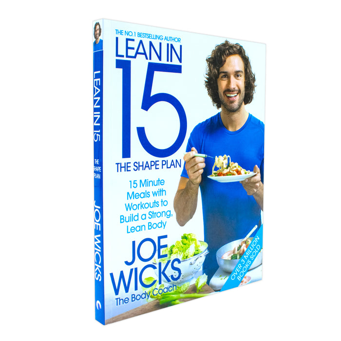Lean in 15 - The Shape Plan 15 Minute Meals With Workouts By Joe Wicks Paperback NEW - The Book Bundle