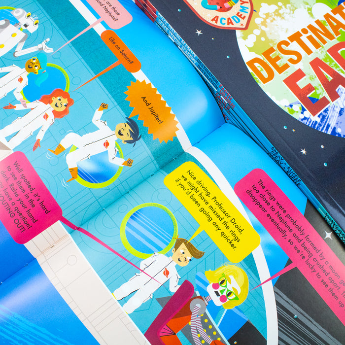 Space Station Academy Series Collection 8 Books Set By Sally Spray - The Book Bundle