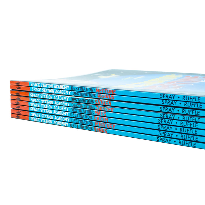 Space Station Academy Series Collection 8 Books Set By Sally Spray - The Book Bundle