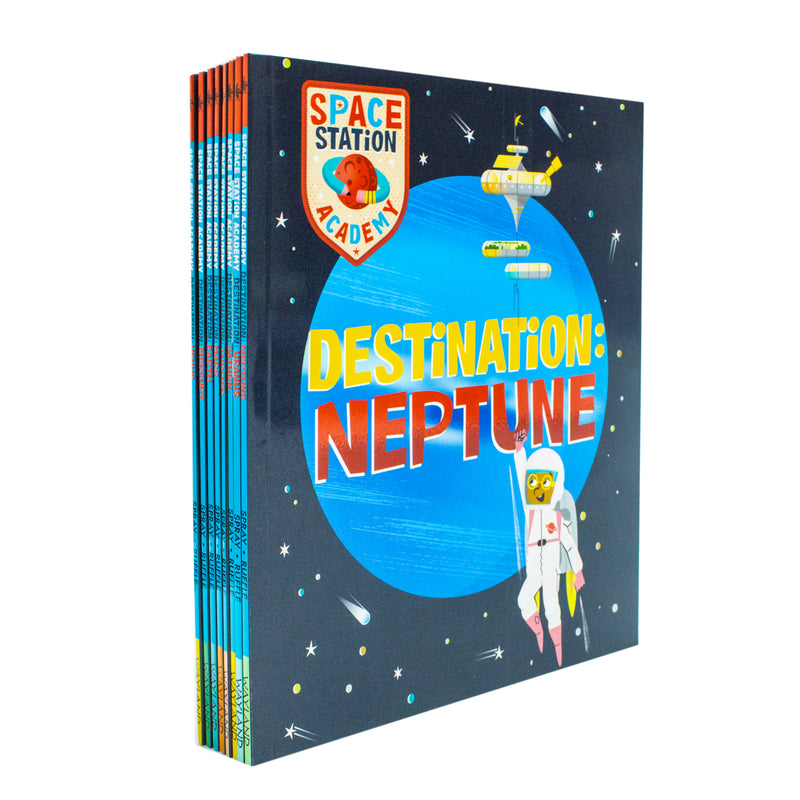 Space Station Academy Series Collection 8 Books Set By Sally Spray - The Book Bundle