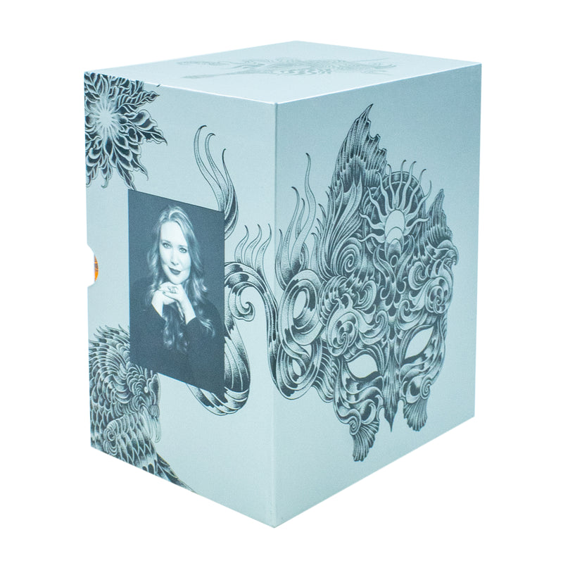 A box set of five paperback fantasy novels from Sarah J. Maas's A Court of Thorns and Roses series by Bloomsbury Publishing.