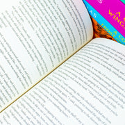 A box set of five paperback fantasy novels, "A Court of Thorns and Roses" series by Sarah J. Maas, published by Bloomsbury.